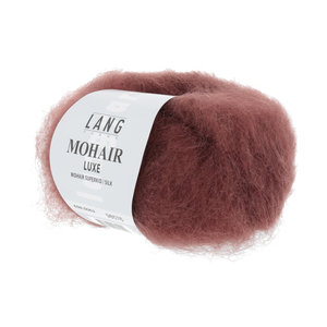 Lang Yarns Lang Yarns Mohair Luxe nr 62 Bruin Rood