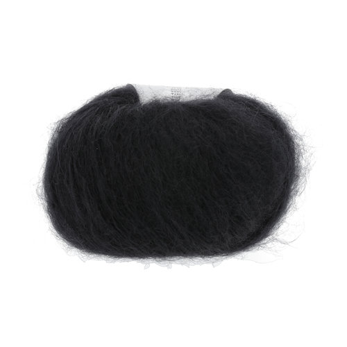 Lang Yarns Lang Yarns Mohair Luxe nr 4 Zwart