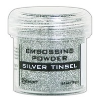 Ranger Embossing Powder 34ml - silver tinsel