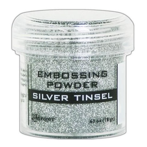 Ranger Ranger Embossing Powder 34ml - silver tinsel