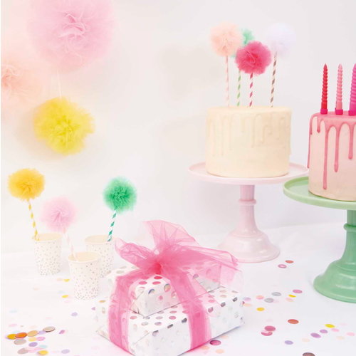 Rico Design Rol Tulle Neon Oranje 50 cm x 5 meter