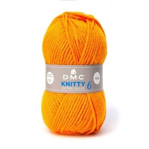 DMC DMC Knitty 6 100 gram nr 623 Geel