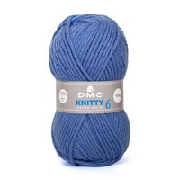 DMC Knitty 6 100 gram nr 667 Blauw