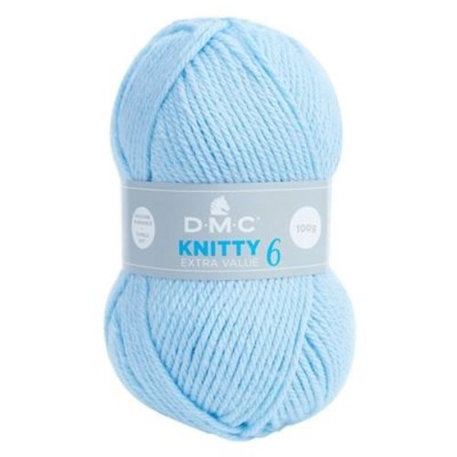 DMC DMC Knitty 6 100 gram nr 675 Lichtblauw