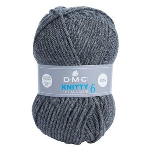 DMC DMC Knitty 6 100 gram nr 786 Grijs