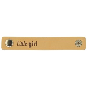 Durable Leren Label Little Girl 2 stuks
