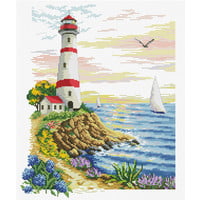 Needleart Voorbedrukt borduurpakket Lighthouse Cape 540.047