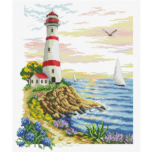 Needleart Needleart Voorbedrukt borduurpakket Lighthouse Cape 540.047