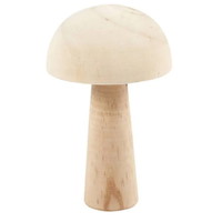 Houten Paddenstoel 14 x 9.5 cm