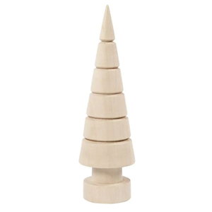 Creotime Houten Kerstboom 12.5 cm