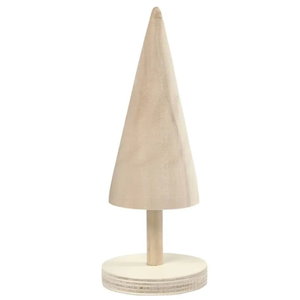 Creotime Houten Kerstboom 15.5 cm