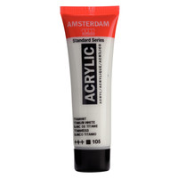 Amsterdam Standard Acrylverf Tube 20 ml Titaanwit 105