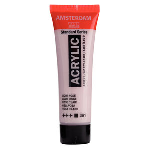 Amsterdam Amsterdam Standard Acrylverf Tube 20 ml Lichtroze 361