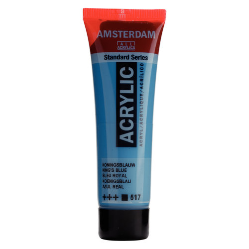 Amsterdam Amsterdam Standard Series Acrylverf Tube 20 ml Koningsblauw 517