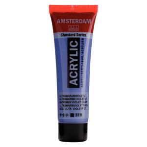 Amsterdam Amsterdam Standard Series Acrylverf Tube 20 ml Ultramarijnviolet Licht 519