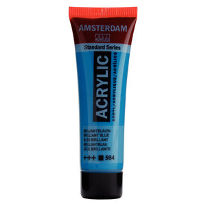 Amsterdam Amsterdam Standard Series Acrylverf Tube 20 ml Briljant Blauw 564