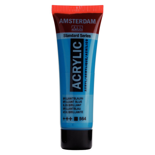 Amsterdam Amsterdam Standard Acrylverf Tube 20 ml Briljant Blauw 564