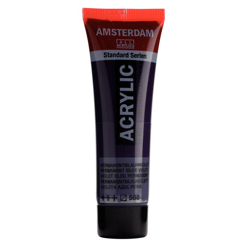 Amsterdam Amsterdam Standard Acrylverf Tube 20 ml Permanentblauwviolet 568