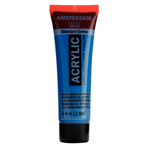 Amsterdam Amsterdam Standard Series Acrylverf Tube 20 ml Mangaanblauw Phtalo 582