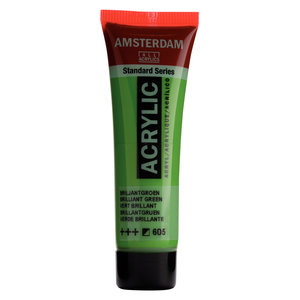 Amsterdam Amsterdam Standard Acrylverf Tube 20 ml Briljantgroen 605