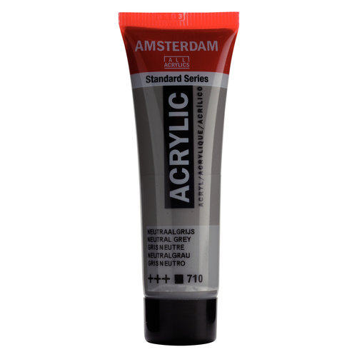 Amsterdam Amsterdam Standard Series Acrylverf Tube 20 ml Neutraalgrijs 710