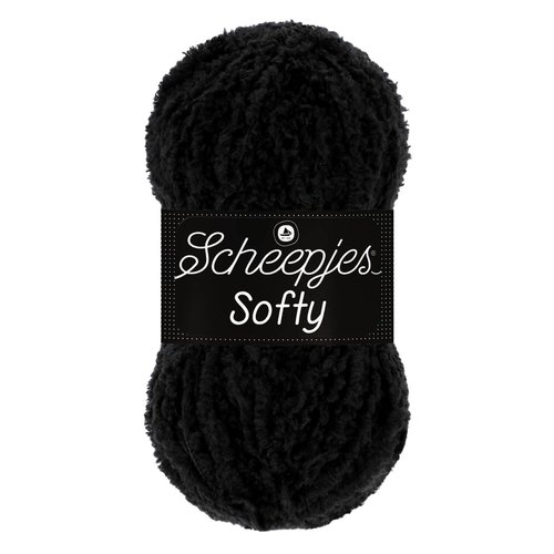 Scheepjeswol Scheepjes Softy 50 gram nr 478 Zwart Scheepjeswol Scheepjes Softy 50 gram nr 478 Zwart