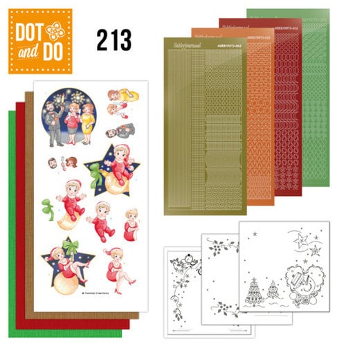 Hobbydots Dot and Do 213 - Yvonne Creations - The Heart of Christmas - Fireworks