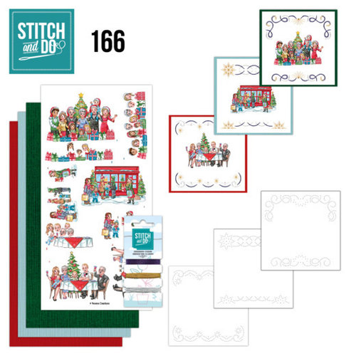 Hobbydots Stitch and Do 166 - Yvonne Creations - The Heart of Christmas - Shopping