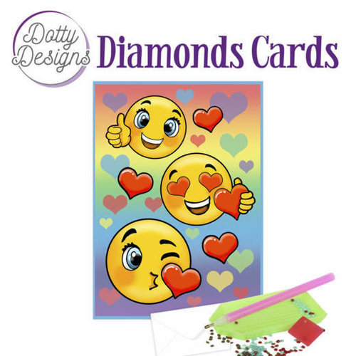 Dotty Designs   Dotty Designs Diamond Cards - Smileys