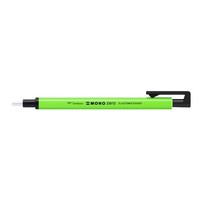 Tombow Precision eraser MONO zero navulb. rond neon green