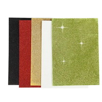 Zelfklevende Glitter Foam A5 - 5 vellen