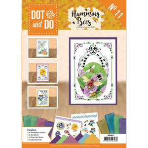 Hobbydots Dot and Do Book 11- Jeanine's Art - Humming bees