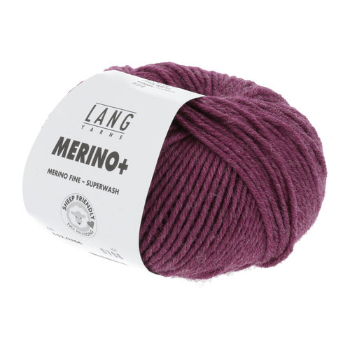 Lang Yarns Lang Yarns Merino + nr.  366 Cyclaam Mélange