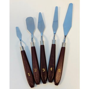 Hobby & Crafting Fun Paletmessen set 5 stuks