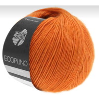 Lana Grossa Ecopuno 50 gram nr 5 Sinasappel Oranje