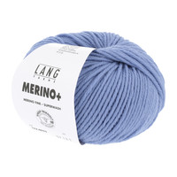 Lang Yarns Merino + nr.  33 Jeans Blauw