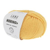 Lang Yarns Merino + nr.  49 Goudgeel