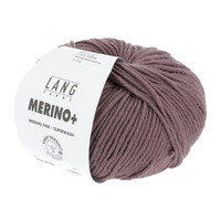 Lang Yarns Merino + nr.  48 Oud Roze