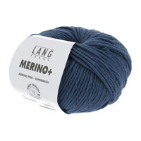Lang Yarns Merino + nr.  34 Blauw