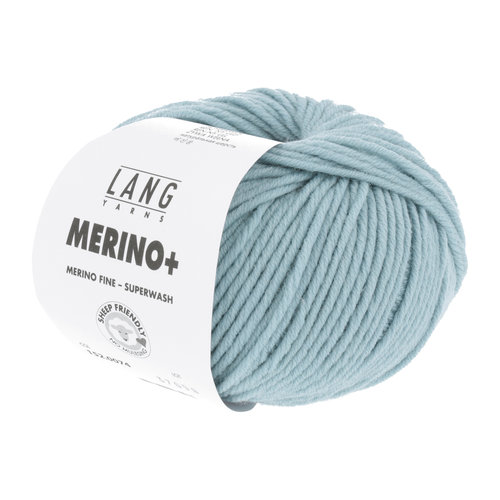 Lang Yarns Lang Yarns Merino + nr.  74 Donkermint