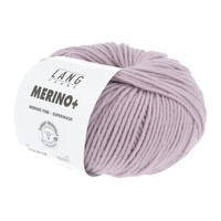 Lang Yarns Merino + nr.  119 Donker Rose