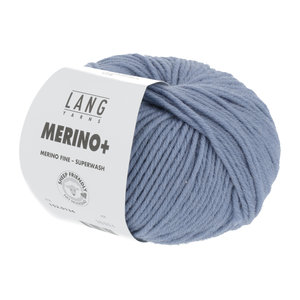 Lang Yarns Lang Yarns Merino + nr.  134 Jeans Lichtblauw