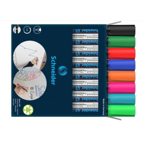 Schneider Boardmarker Schneider Maxx 290 assorti doos 6+2 gratis