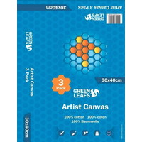 Green Leafs canvas Katoen 17 mm 280 gram Pack 3 stuks