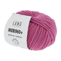 Lang Yarns Merino + nr.  185 Roze