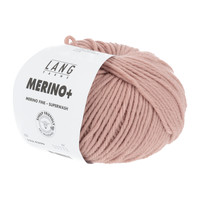 Lang Yarns Merino + nr.  209 Poeder Roze