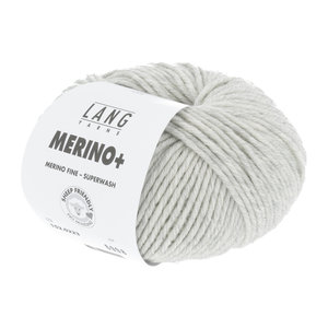 Lang Yarns Lang Yarns Merino + nr.  223 Lichtgrijs Mélange