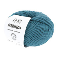 Lang Yarns Merino + nr.  174 Atlantisch Blauw