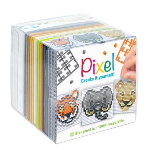 PixelHobby Pixelhobby Kubus Wilde Dieren 29026