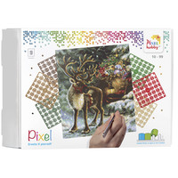 Pixelhobby Geschenkverpakking Christmas Reindeer 90113